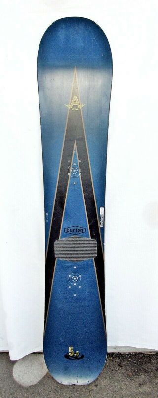 Vintage Burton Air 5.  5 Snowboard 165 Cm Wood Core Made In The Usa
