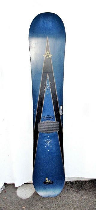 Vintage Burton Air 5.  5 Snowboard 165 cm Wood Core Made in the USA 2