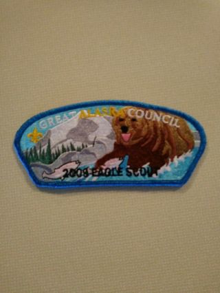 Great Alaska Council Csp S - ? 2008 Eagle Scout Blue Border