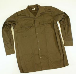 South African Sadf Nutria Brown Combat Long Sleeve Shirt Uniform Large Bush War