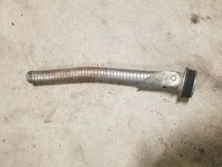 Willys Military Metal Jerry / Gerry Can Pour Spout Flexible Clamp On Donkey Dick