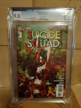Suicide Squad 1 Dc 52 Cgc 9.  8 1st Print