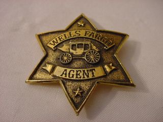 Wells Fargo Agent Star Badge