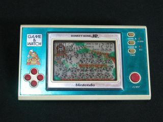 Vintage Nintendo Game & Watch Donkey Kong Jr.  Made In Japan 32