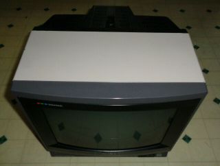 Vintage Sony Model Kv - 1380r Trinitron Color Gaming Crt Broadcast Tv 13 "