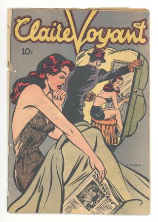 Claire Voyant 1 (nn) Pentagon 1946 - George Muhlfield & Jack Sparling Art - Gd,