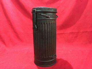Ww2 German Gasmask Canister Wwii Container Wehrmacht Ffa 1939