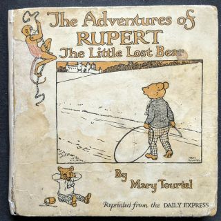 The Adventures Of.  Rupert The Little Lost Bear.  1st Edition.  1921