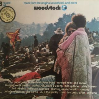 Woodstock Who,  Santana,  Jimi Hendrix Etc 1970 (vinyl Triple Lp)