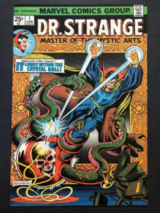Doctor Strange 1 (jun 1974,  Marvel) 1st Issue In Series Key Book