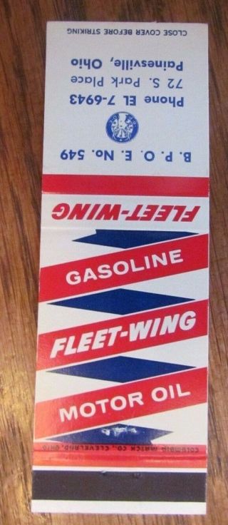 Fleet - Wing Gas Station & Motor Oil: Painesville,  Ohio (elks Club) - L9
