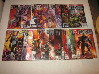 Thanos 1 - 18 2017 Vf/nm 13 First Cosmic Ghost Rider 26 Books Plus Variants