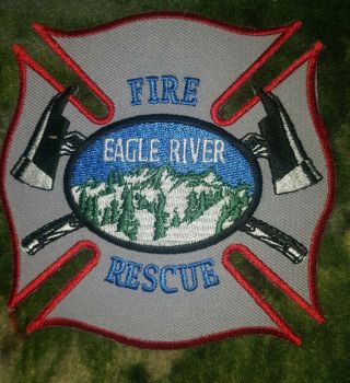 Patch Co Colorado Ak Alaska Eagle River Fire Rescue
