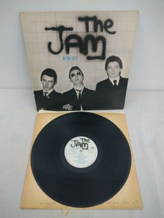 The Jam - In The City - 1977 Vinyl Lp A1/b1 1st Pressing Polydor 2383447