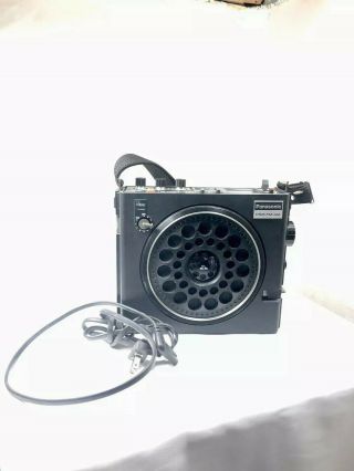 Vintage Panasonic Model Rf - 888 Portable 3 - Band Am/fm/psb Radio