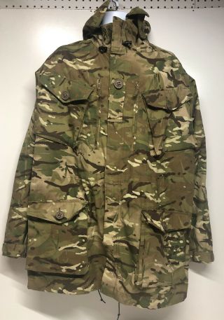 British Military Army Mtp Camouflage Combat Windproof Smock Jacket 180/104 Xl