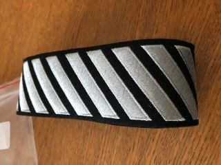 Silver On Black Hashmarks,  Service Stripes For Years Of Service