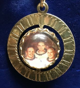 Vintage Apollo 11 July 20 1969 Astronaut Spinner Key Chain Space Exploration