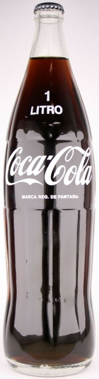 Brazil 1972 1 Liter Coca - Cola Acl Bottle