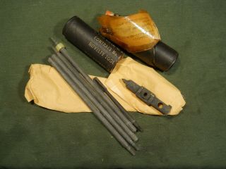 Nos Usgi Butt Stock Rifle Cleaning Kit,  Tools For M1 Garand & M1903