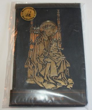 1978 Westminster Abbey Madonna And Child Brass Rubbing Kit By Creative Pastimes