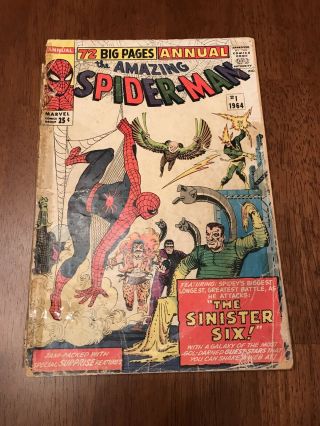 Spider - Man Annual 1 - First Sinister Six