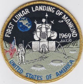 Nasa Apollo 11 First Lunar Landing Of Mankind July 20,  1969