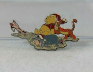 Disney 43874 Le 100 Pin Winnie The Pooh Winter Set Eeyore Tigger Piglet