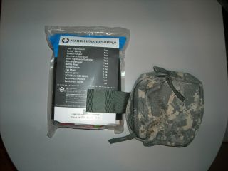 Molle Medic Pouch With March Ifak Resupply Kit