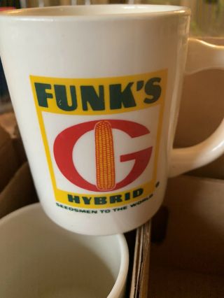 Funks G Hybrid Nos Seed Corn Advertising Mugs