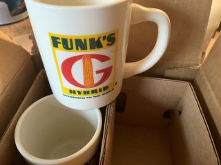 Funks G Hybrid NOS Seed Corn Advertising Mugs 3
