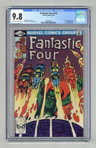 Fantastic Four 232 Cgc 9.  8 1981 1497682012