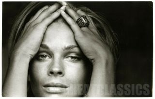 Candice Bergen Young Model 1967 Vintage Photograph Peter Basch Signed