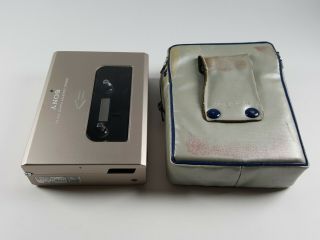 Sony WM - DD Vintage Walkman Cassette Player Case Made in Japan 2