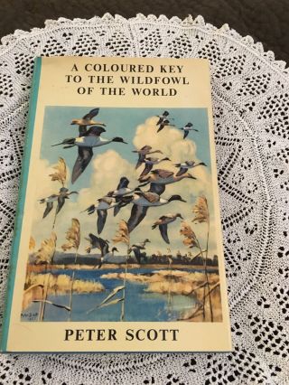 1961 A Coloured Key To The Wildfowl Of The World Book Peter Scott