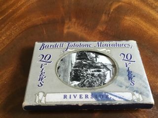 Bardell Fototone Miniatures,  20 Views Post Card Pack,  1922 Riverside California