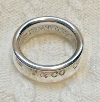 Tiffany & Co.  Vintage 1837 Band Ring,  Sz.  7