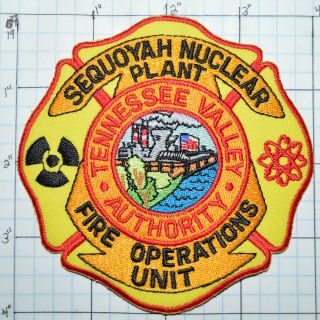 Tennessee,  Sequoyah Nuclear Plant Tva Fire Operations Unit Patch