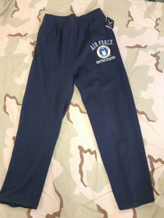 Us Air Force Logo Emblem Patch Style S58 Rapid Dominance Fleece Pants Large
