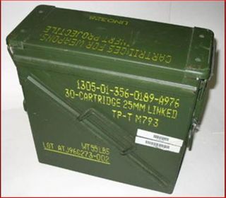 Ammo Box Can PA - 125 Ex Military Army Issue Metal Storage Case HEAVY DUTY UTILITY 2