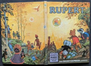 Rupert Annual 1968.  Not Inscribed Or Clipped.  Magic Paints Untouched