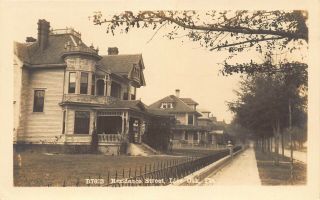 Fl - 1910’s Real Photo Florida Residence Street Live Oak,  Fla - Suwanee County
