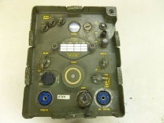 U.  S.  Army Radio Receiver R - 108/grc Signal Corps Military Radio An/grc Korean War