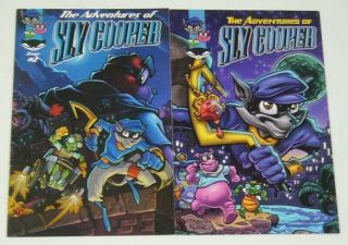 The Adventures Of Sly Cooper Comic 1 And 2