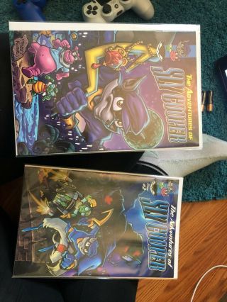 The Adventures Of Sly Cooper Comic 1 and 2 2