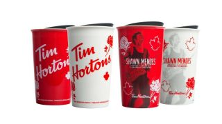 Shawn Mendes Tim Hortons Collectible Ceramic’ Mug (4 Available)