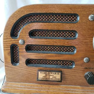 Vintage Crosley Limited Edition Radio Cassette 50 Year WWII Commemorative 2