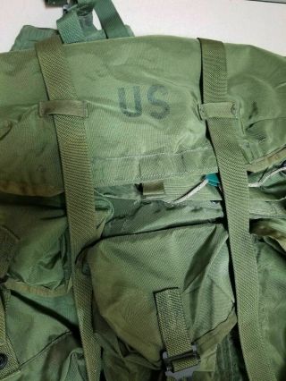 Us Gi Alice Pack Bag Only,  Od Green,  Medium,  No Straps Or Carrying Hardware