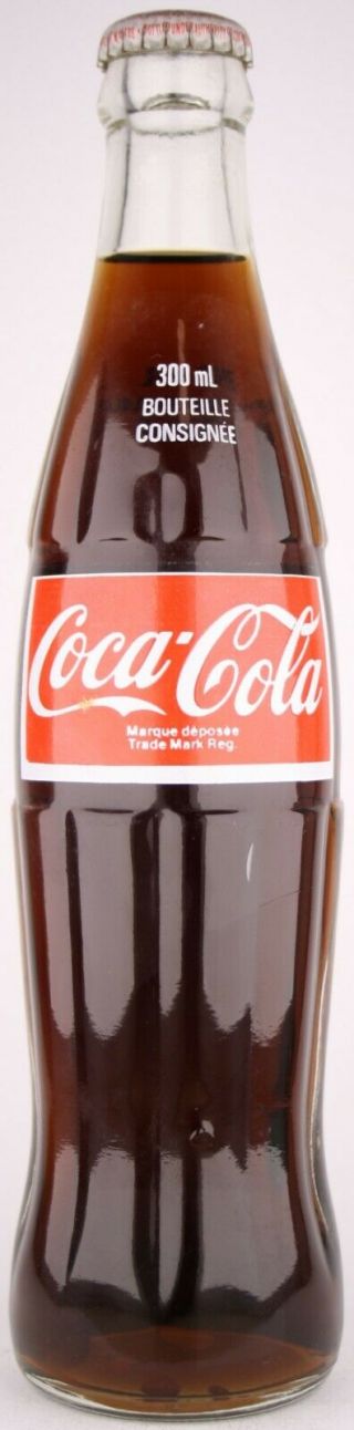 Canada 1980s? Coca - Cola Acl Bottle 300 Ml