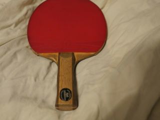 Stiga Vintage Swedish Paddle Kjell Johansson Table Tennis Racket